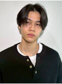 フェザー/サーフカール/センターパート/波巻きツイスパ
