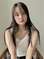 ディッセンバー 渋谷(December)&nbsp;【December】小顔カット/ブリーチなしオリーブベージュ