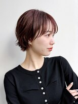 トルネード(TORNADO) 大人ショートボブフレンチボブ前髪あり丸みひし形K20260118