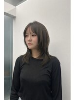 ゴウトゥデイシェアサロン 町田店(GO TODAY SHAiRE SALON)&nbsp;ハッシュカット、オリーブグレージュカラー