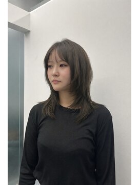 ゴウトゥデイシェアサロン 町田店(GO TODAY SHAiRE SALON) ハッシュカット、オリーブグレージュカラー