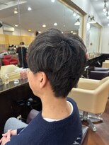 シャンプーボーイアネックス(SHAMPOO BOY Annex) シャドウパーマ メンズショート 佐世保