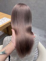 ヘアデザインファブロ イオンモール宮崎店(hair design FABRO.) 【ペールピンク/ハイトーン/バイカルテ】