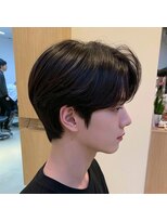 アンサ 藤森店(ANSA)&nbsp;韓国風センターパートパーマで大人の色気