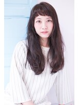 ヘアーアンドファッションシオミエイチ (hair＆fashion shiomi H)&nbsp;[shiomi H]ラフなニュアンスロング×ダークアッシュカラー