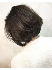 【JILLbyGIEN】マットアッシュ×スポンテニアスボブ