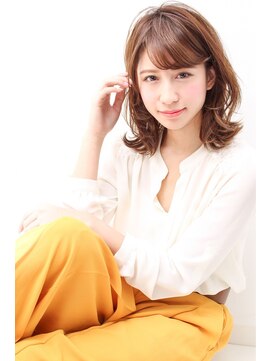 マホラ 二軒屋店(mafola) 『mafola徳島』大人可愛い☆ワンサイドミディ