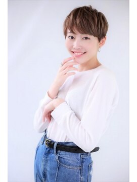 ヘアーアンドメイク アズール 志木店(Hair&Make Azur) 【Azur志木店】かっこ可愛いハンサムショート