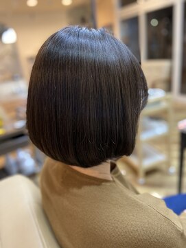 ヘアデザイン ディクト(hair design D.c.t) [D.c.t]平田ヒデカズ 艶髪ボブ