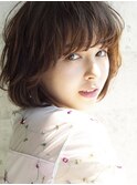 【The C 】小顔になる前髪◎ナチュラルボブ