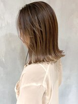 アイティー バイ アルバム 中野店(IT by ALBUM) ハイライトグレージュ_オリーブカラーハイライトカラー_ba305393