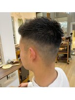 ギフト ヘアー サロン(gift hair salon)&nbsp;刈り上げベリーショート×ハードジェル