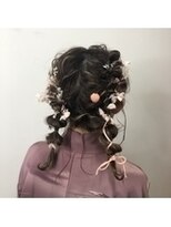 ヘアリゾートエーアイ 東陽町店(hair resort Ai)&nbsp;ピンクアレンジ