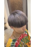 【本物の技術を驚きの価格で】シルバーカラーツートンマッシュ