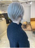 かっこいい!compact short×high tone_very white_
