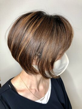 タバ ヘアー ドリ(taba hair dori) ショートボブ
