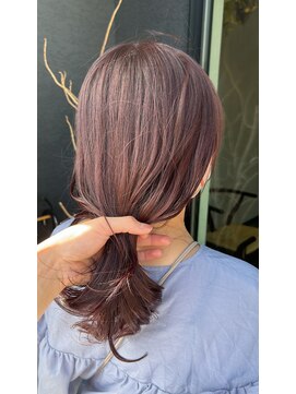 ツヅル(tsuzuru.) 柔らかく自然な発色のラベンダーピンク