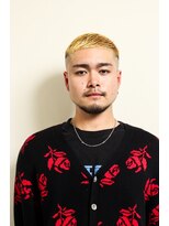 レンゲン(LENGEN) 束感刈り上げビジネス七三ツーブロックアップバング１０３１