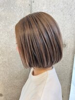 スウィープ 平尾(sweep)&nbsp;ミルクティーベージュ　ブロックカラー