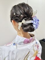 ゼストララ(ZEST Lara)&nbsp;浴衣ヘア♪シニヨンアレンジ【吉祥寺】misaki