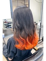 エイト 池袋店(EIGHT ikebukuro) 【EIGHT 池袋】ビビット×オレンジ×グラデーション