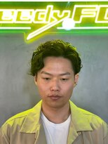 グリーディーフォックス 三軒茶屋(GreedyFOX)&nbsp;波巻き/マッシュパーマ/ウルフ/ハイライト<理容室>三軒茶屋