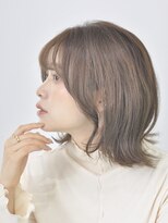 ラサロン(La SALON) 大人可愛い20代30代40代小顔ウルフレイヤーボブ丸みショートボブ