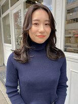 ロメオ 京橋(ROMEO)&nbsp;オリーブブラウン◎レイヤーカット