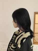 リリィ ヘアデザイン(LiLy hair design) Lilyhairdesign・インナーカラー／深みパープル