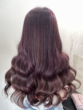 ラビスモア(Lovis moa) 切りっぱなしボブ/ピンクブラウン/エアリーロング/美髪のススメ