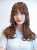 ユーフォリア 青山(Euphoria)&nbsp;韓国風艶カラーロングレイヤー透明感暗髪大人可愛い