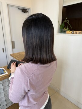 リアン(Lien) 髪質改善トリートメント/切りっぱなしボブ