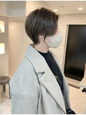 絶壁解消/ひし形/くびれ/大人ショートボブ/60代50代40代