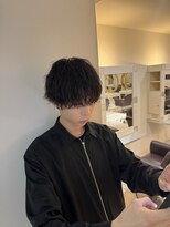 バグジー 小倉店(BAGZY) 波巻き縦落ちパーマ