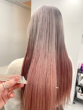 コド(codo) silver × pale pink