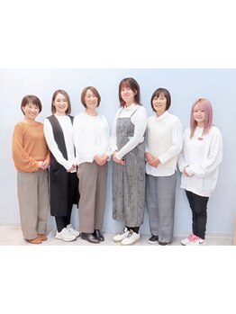 経験豊富な女性Stylistが提案!女性目線からの美しさを形にし、あなたの『今』を彩る。細やかな心くばりも◎