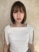 ニスル 町田店(NISURU)&nbsp;似合わせカット/大人ガーリー/ダークアッシュ/着物/町田/町田駅