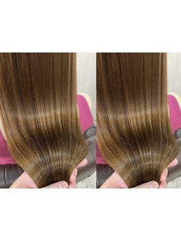 HOTPEPPER Beauty AWARD2025 BEST SALON★注目サロン選出/まっすぐだけど柔らかい"コスメ縮毛矯正"