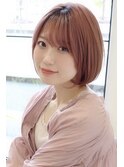 【 Ｉ. 】30代からの襟足すっきり前下がりショートボブ　川口