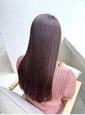 髪質改善＊ピンクブラウン＊ブリーチなし【Zina 吉田】