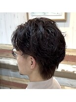 ティアラ 桜木町(TIARA) 【MEN'S HAIR】シャドウパーマ×ミニウルフ