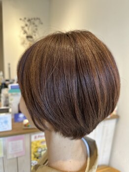 ウミトソラ(Umi to Sora)の写真/大人ショートはシルエットが命◇360度どこから見ても美しい、あなたにいちばん似合うショートをご提案◎