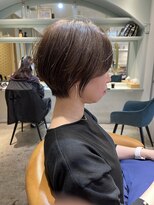 ロンド シャルム 吉祥寺(Lond charme) ミニウルフレイヤーカット顔周り前髪韓国ショートボブ/吉祥寺