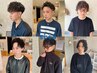 カット+メンズパーマ+クイックトリートメント ¥14850