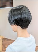 ハンサムショート　ダークブルー