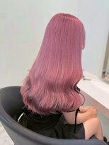 ベレーザシェルト(Beleza scelto) 15805ブリーチ&ダブルカラー渋谷モーヴピンクパールベージュ