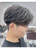 簡単に出来る毛流れニュアンスパーマ/メンズパーマ