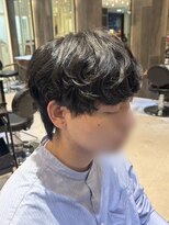 ダブル(W) メンズ/韓国ショート