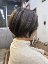 カシュカシュ(cache cache)&nbsp;ショート　用賀　髪質改善