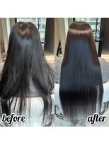 ルミス 銀座(Lumis)&nbsp;ストレートスタイル/艶髪/髪質改善/縮毛矯正/20代30代40代50代